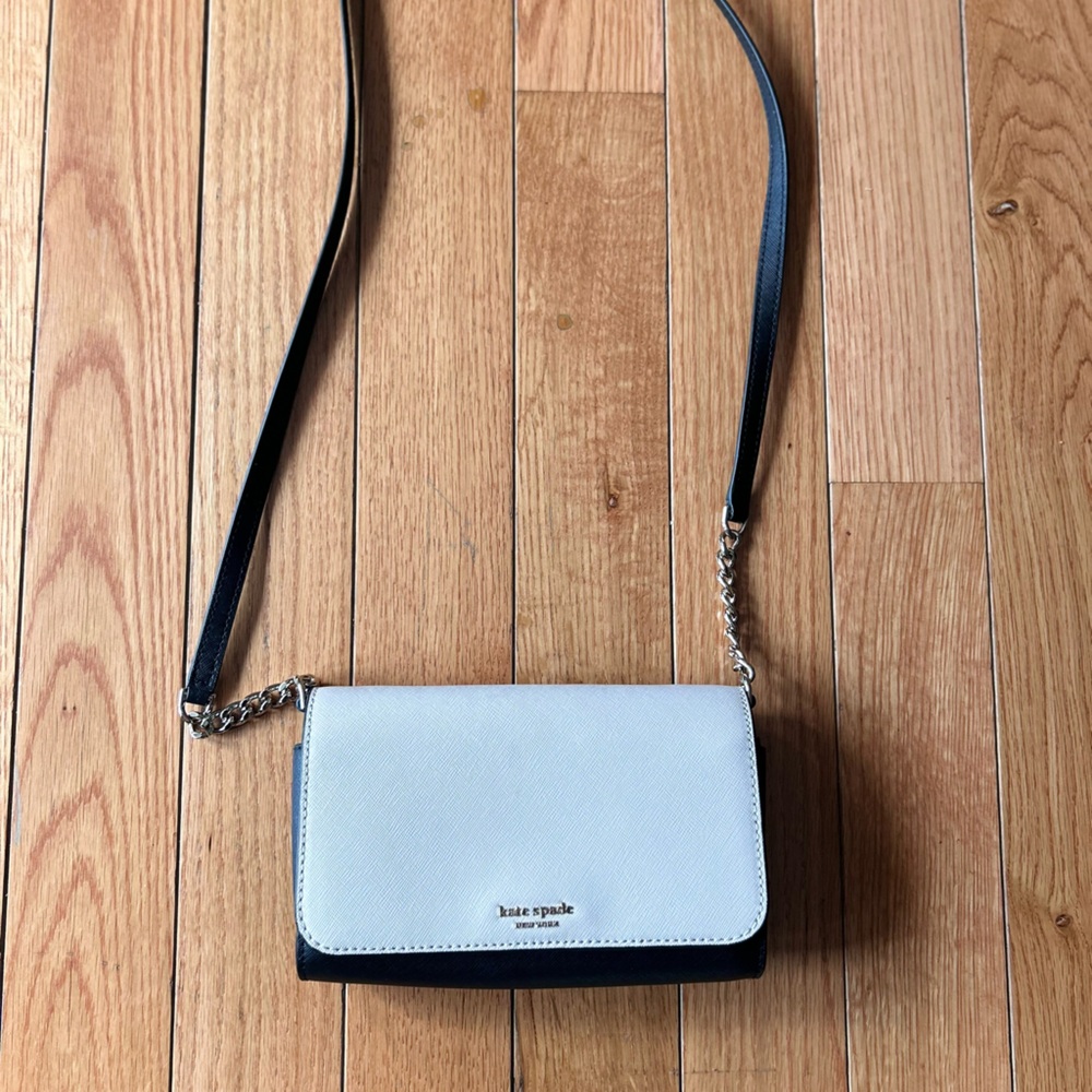 Kate Spade Light Pink and Black Bag